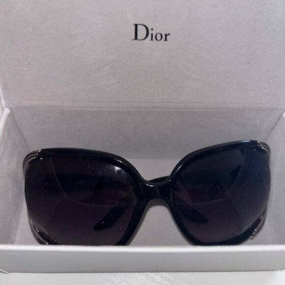 Christian Dior Sydney Black & Gray Gradient Sunglasses - Picture 1 of 6
